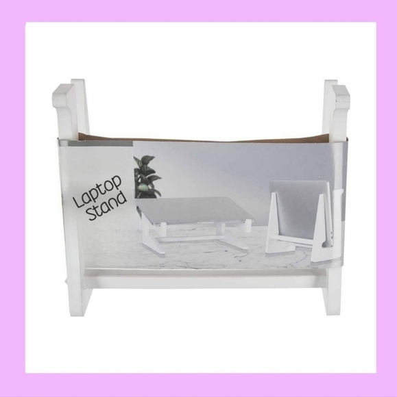 🆕Bamboo Laptop Stand/Holder & Book/Comic Book Display - Picture 3 of 3